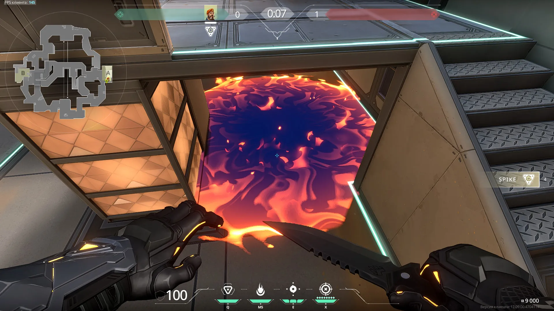 Brimstone Incendiary on Fracture Attack Site A — step 3 of 3: Result