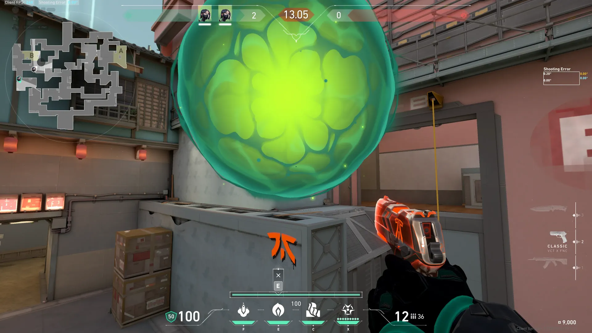 Viper Poison Cloud on Split Defense Site B — step 3 of 3: Result