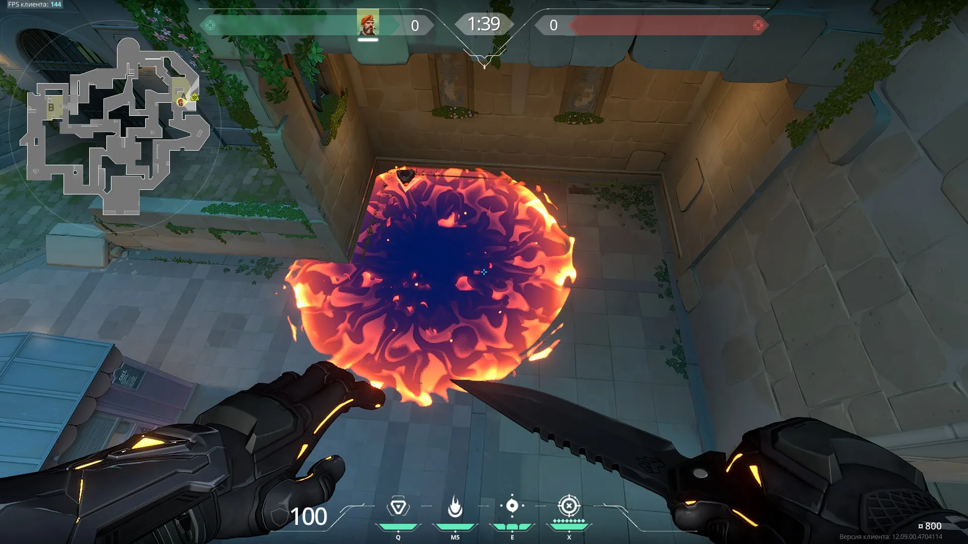 Brimstone Incendiary on Pearl Attack Site A — step 3 of 3: Result