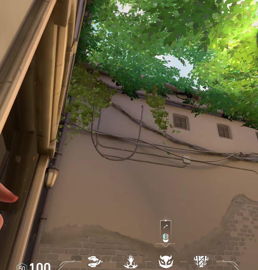 Fade Haunt on Ascent Defense Site A — step 2 of 3: Aim — line up the shot