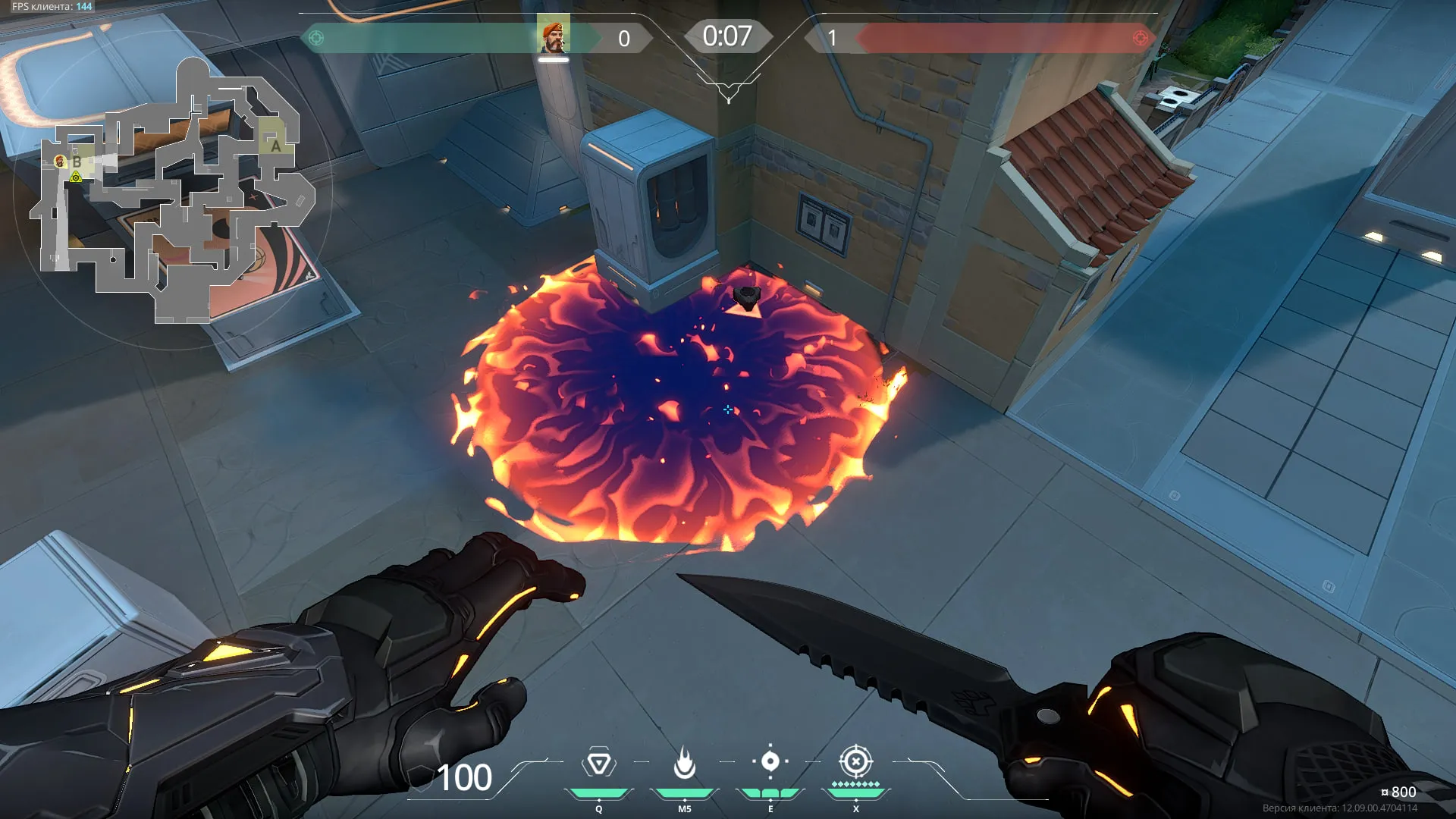Brimstone Incendiary on Pearl Attack Site B — step 3 of 3: Result