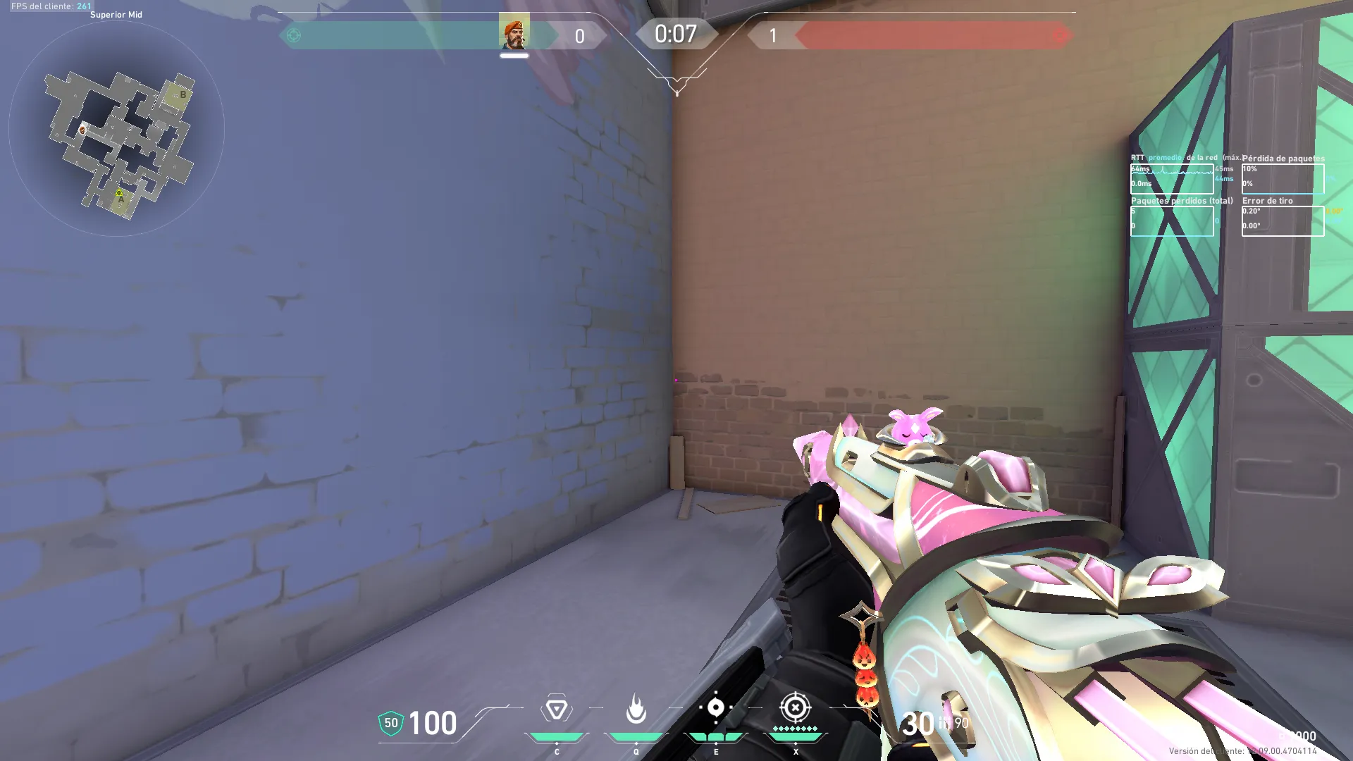 Brimstone Incendiary on Ascent Attack Site A — step 1 of 4: Position — where to stand