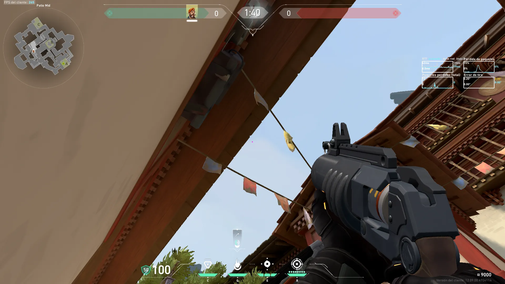 Brimstone Incendiary on Haven Attack Site C — step 2 of 3: Aim — line up the shot
