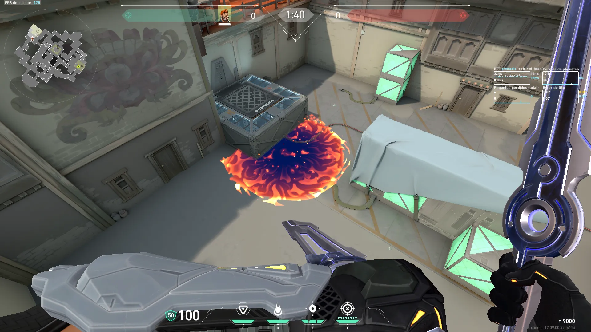 Brimstone Incendiary on Haven Attack Site C — step 3 of 3: Result