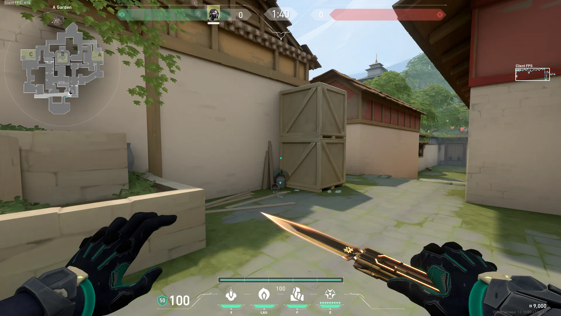 Viper Poison Cloud on Haven Attack Site B — step 1 of 3: Position — where to stand