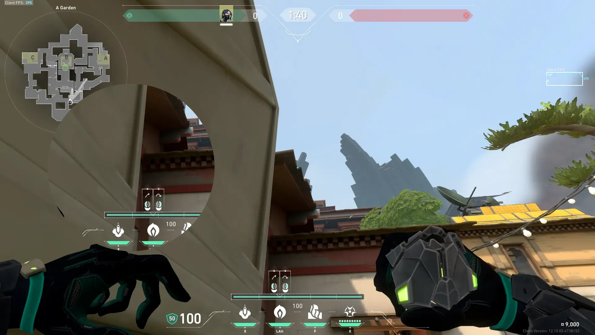 Viper Poison Cloud on Haven Attack Site B — step 2 of 3: Aim — line up the shot