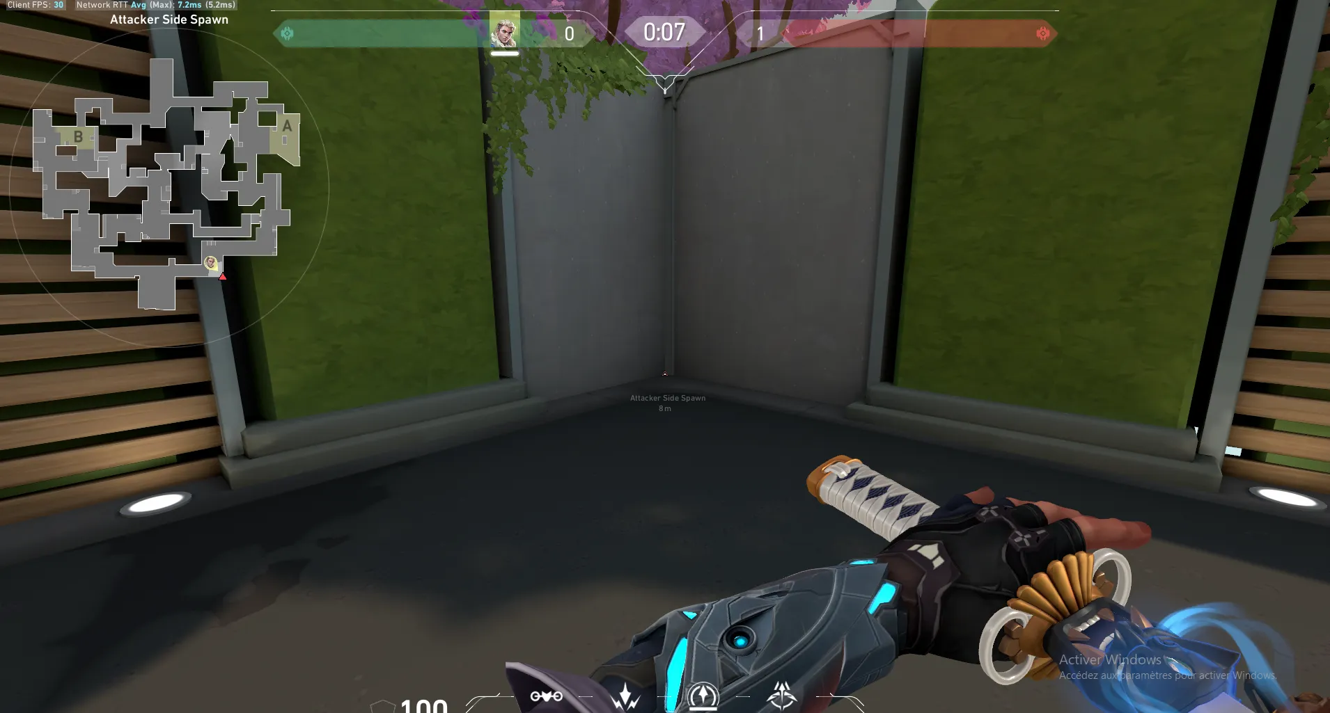 Sova Shock Bolt on Split Attack Site A — step 1 of 3: Position — where to stand