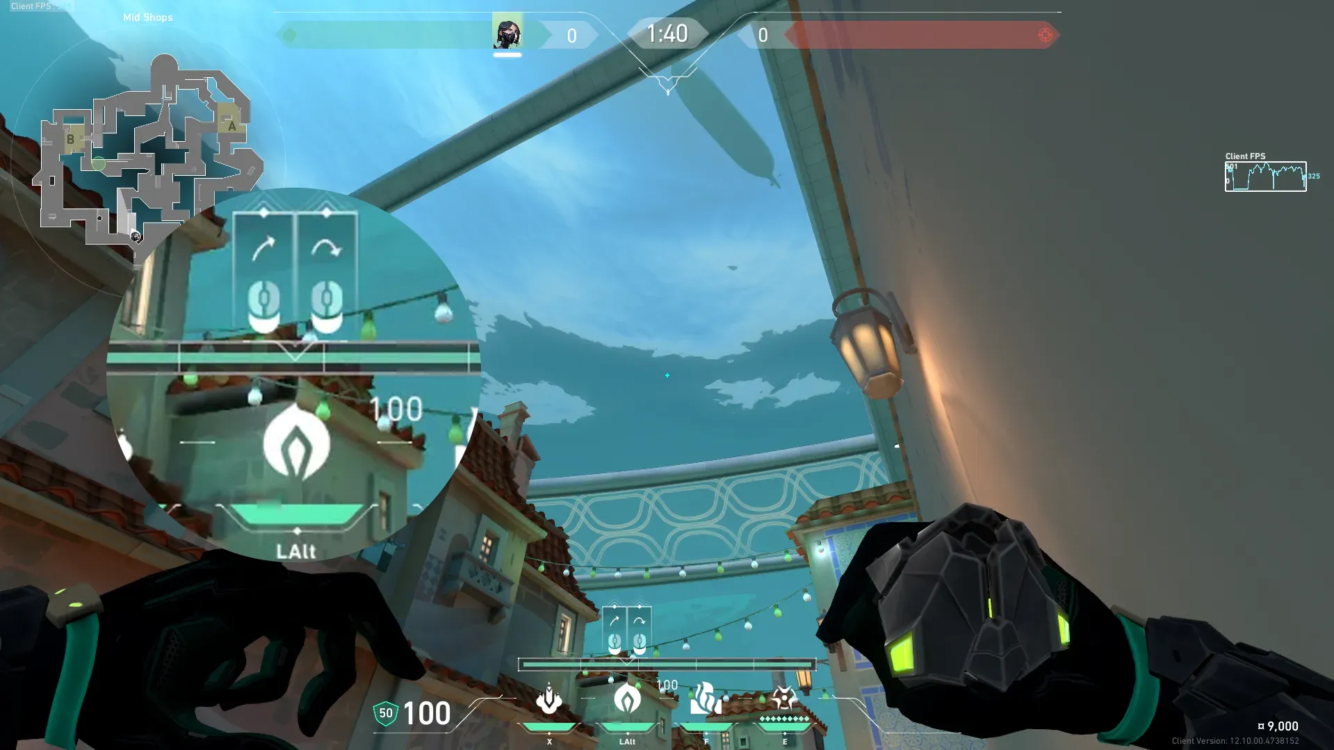 Viper Poison Cloud on Pearl Attack Site B — step 2 of 3: Aim — line up the shot