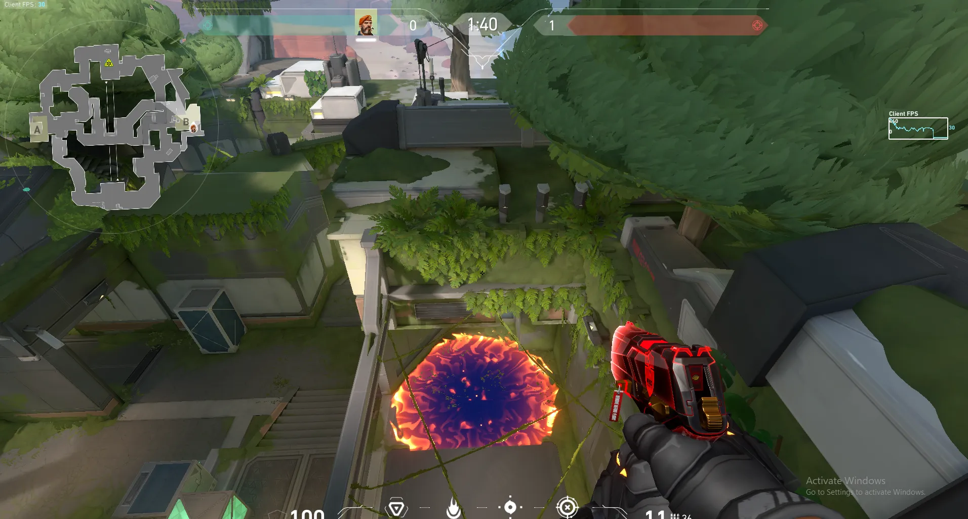 Brimstone Incendiary on Fracture Defense Site B — step 3 of 3: Result