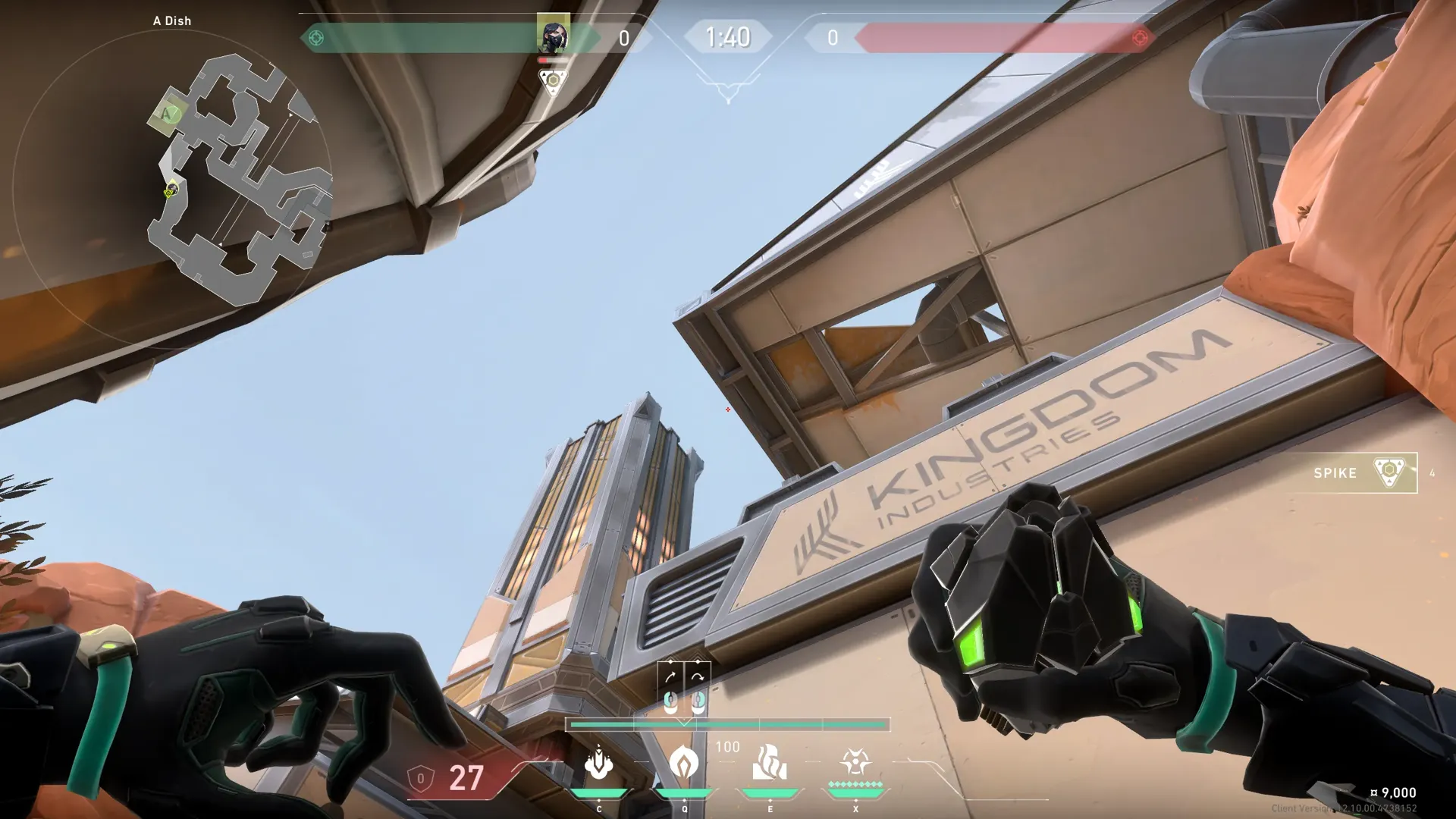 Viper Poison Cloud on Fracture Attack Site A — step 2 of 4: Aim — line up the shot