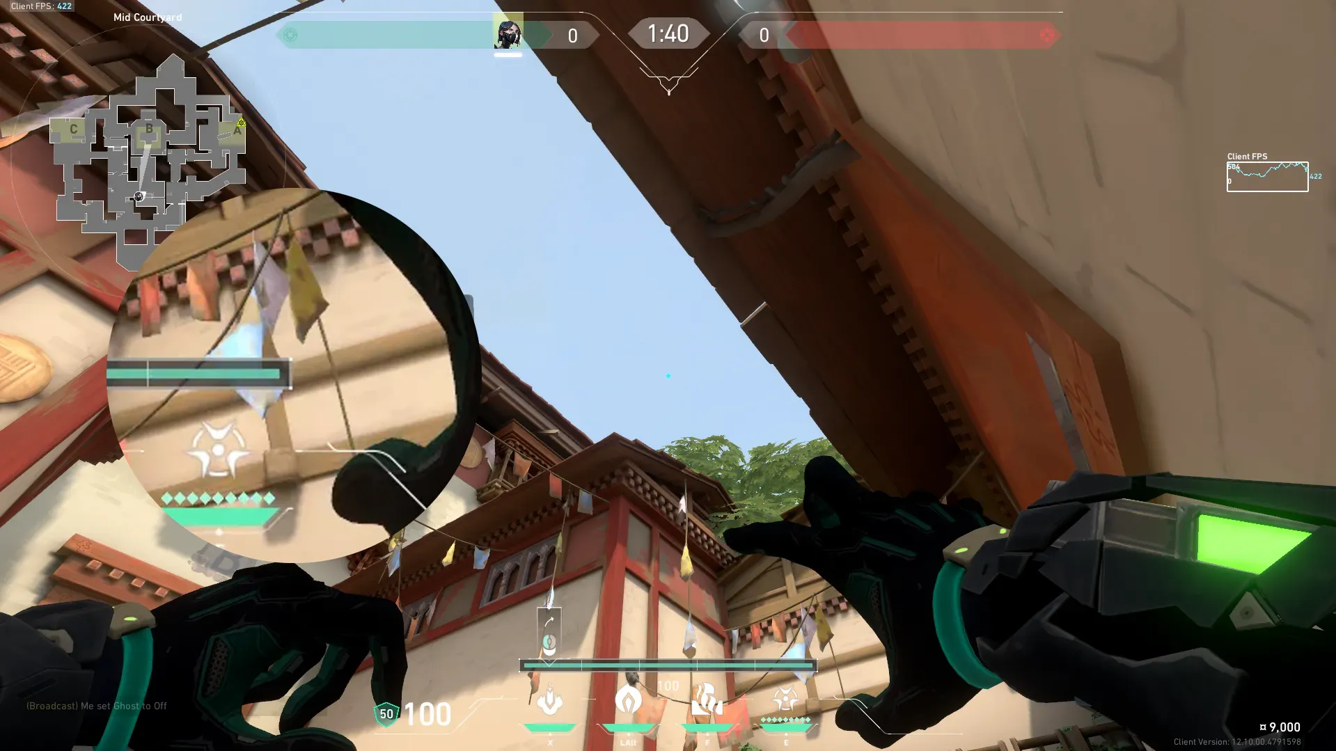 Viper Snake Bite on Haven Attack Site A — step 2 of 3: Aim — line up the shot