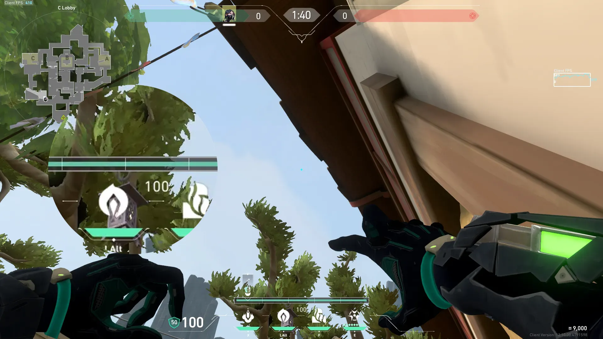 Viper Snake Bite on Haven Attack Site C — step 2 of 3: Aim — line up the shot