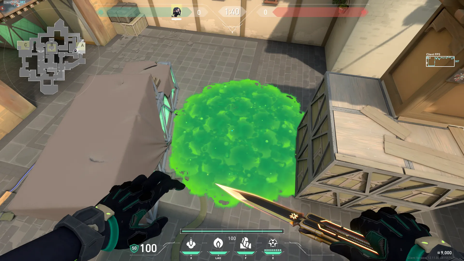 Viper Snake Bite on Haven Defense Site A — step 3 of 4: Aim — line up the shot