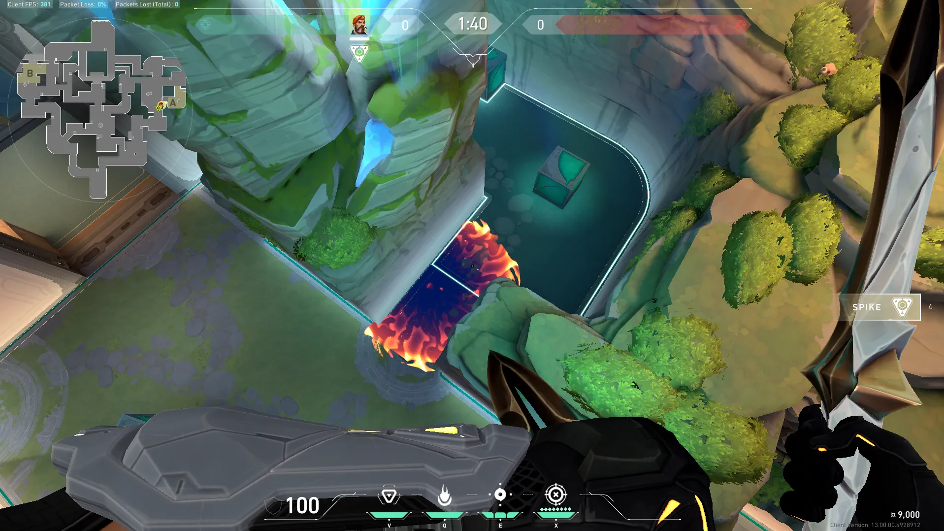 Brimstone Incendiary on Summit Attack Site A — step 3 of 3: Result