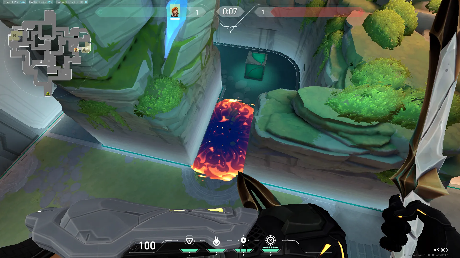 Brimstone Incendiary on Summit Defense Site A — step 4 of 4: Result