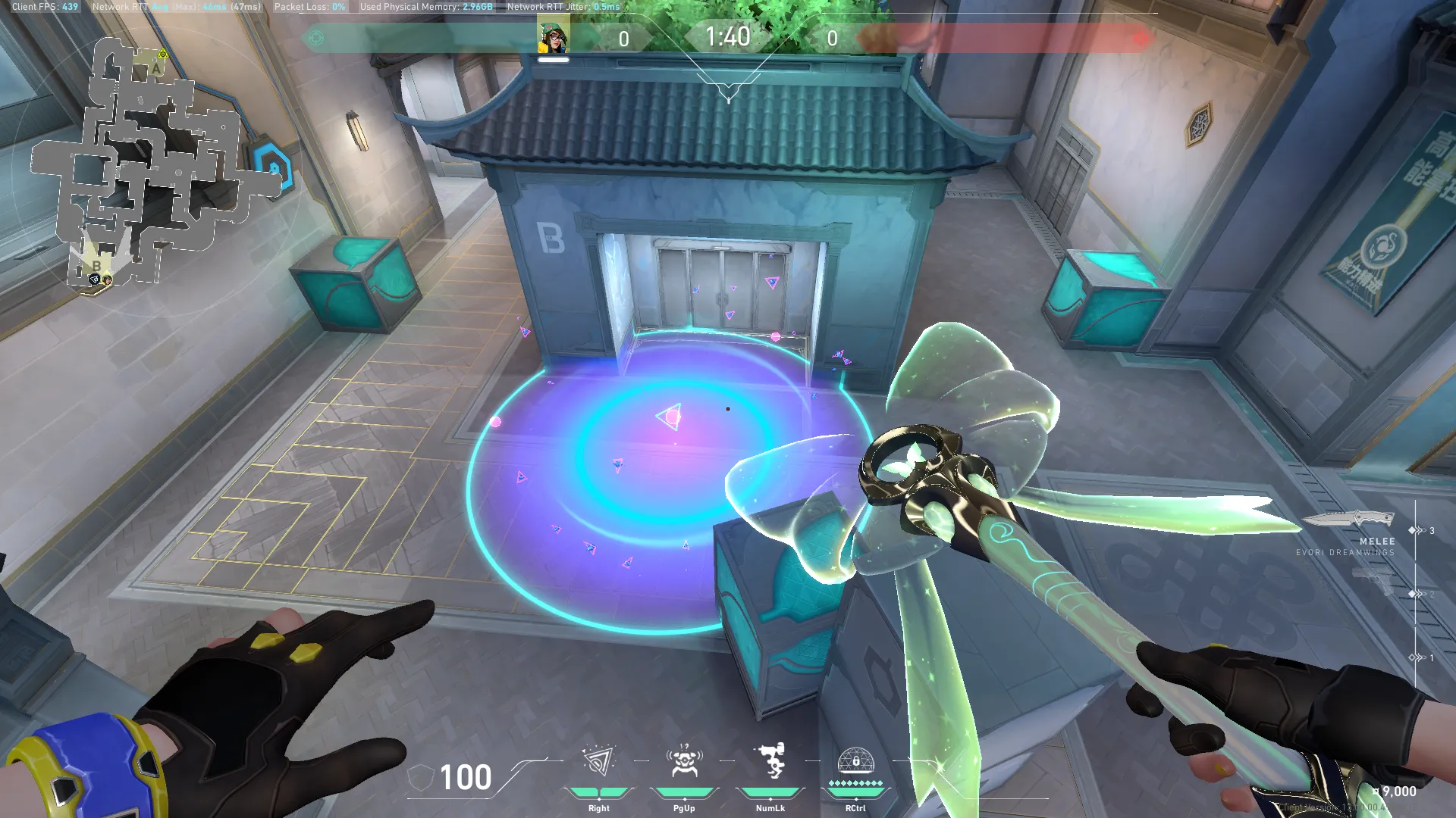 Killjoy Nanoswarm on Summit Attack Site B — step 3 of 3: Result