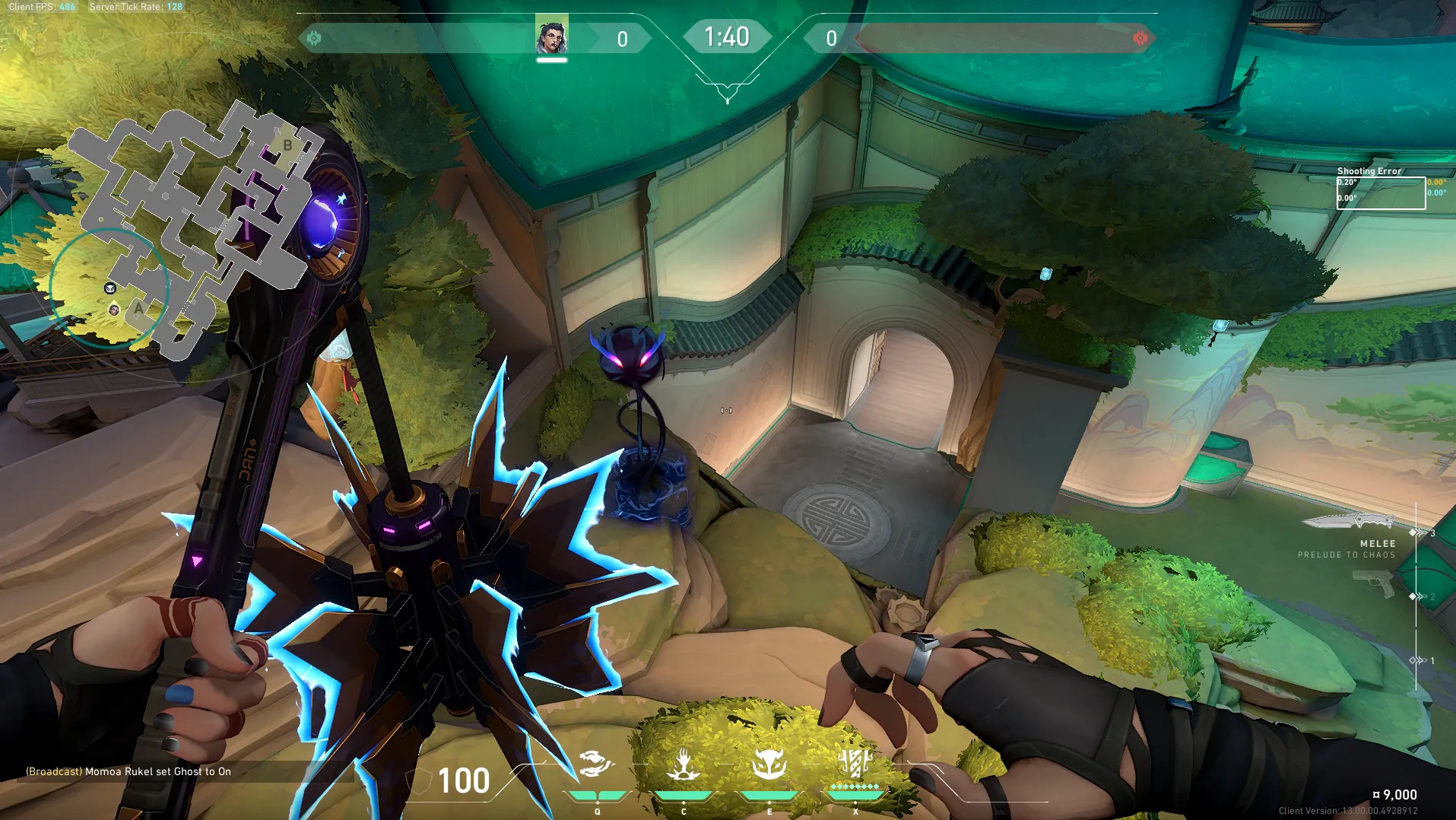 Fade Haunt on Summit Defense Site A — step 3 of 3: Result