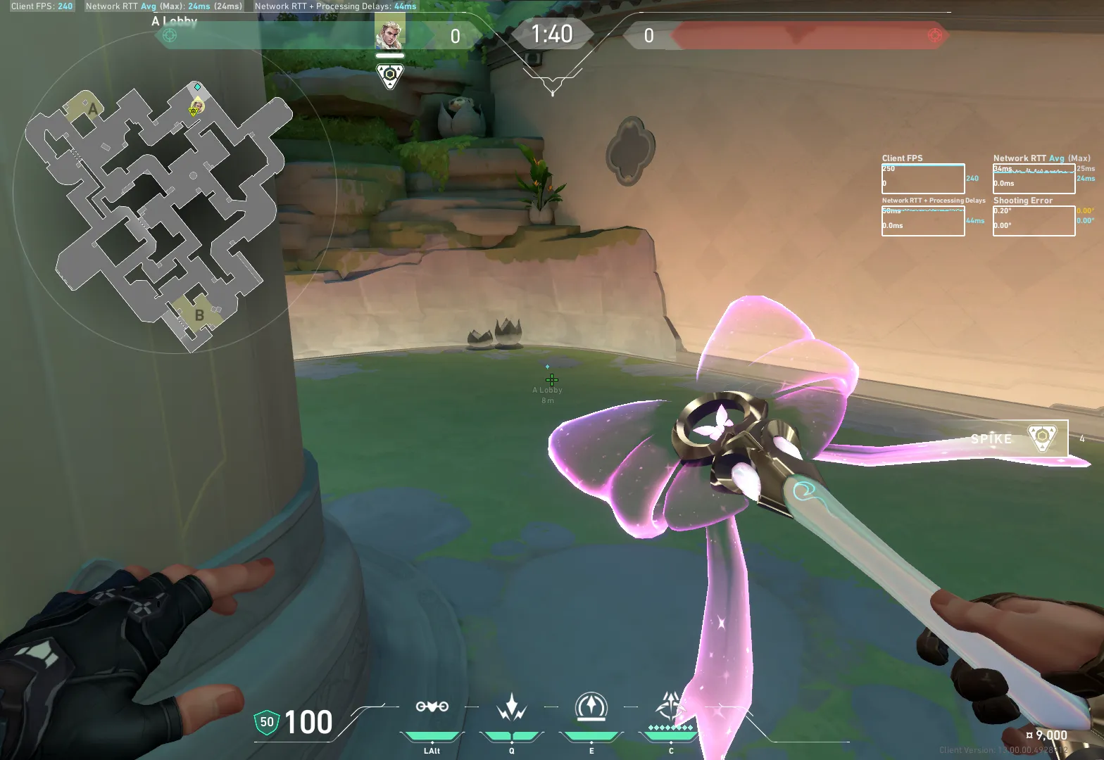 A Site Attacking Scan — Sova lineup on Summit