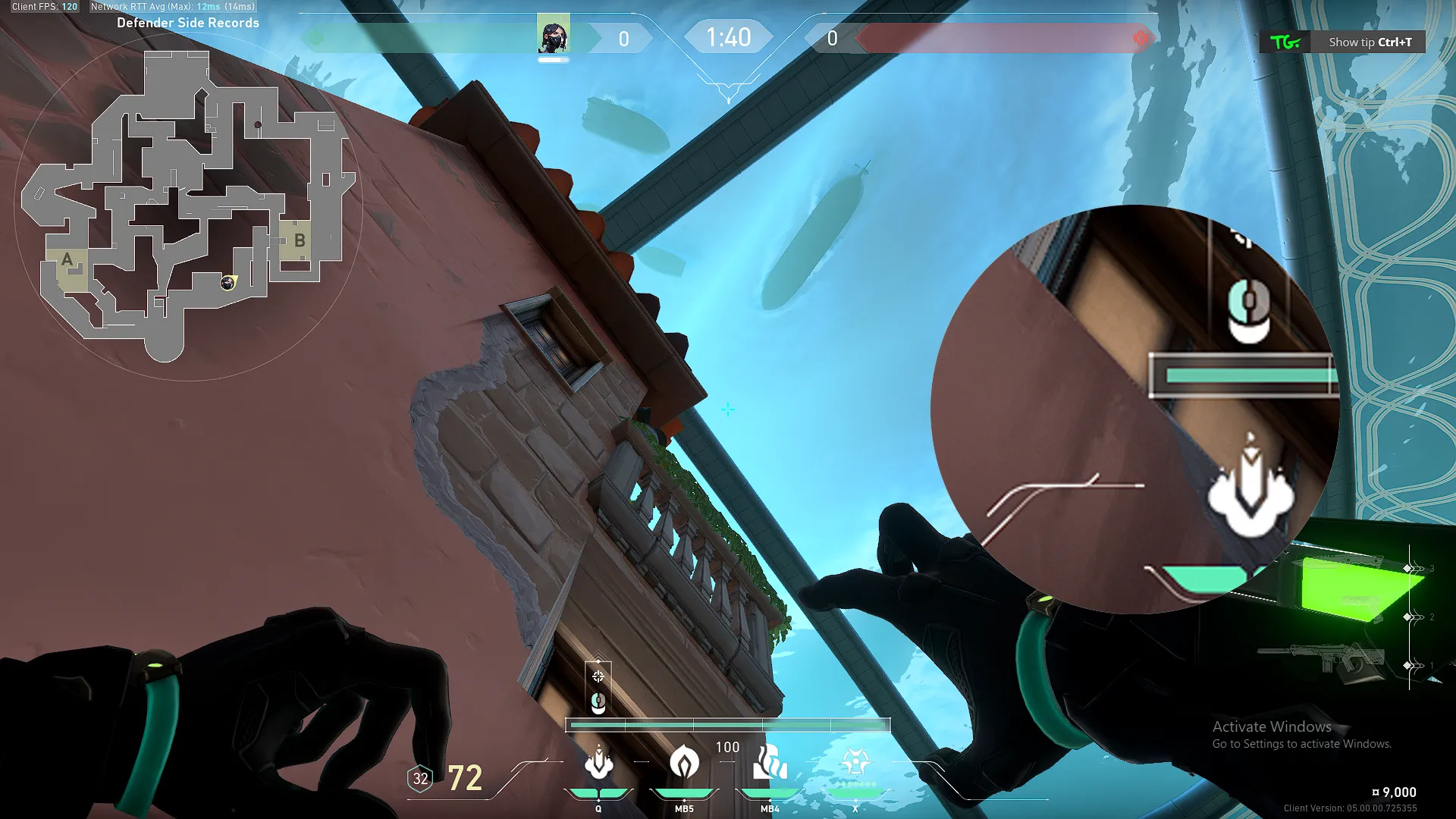 Viper Snake Bite on Pearl Defense Site B — step 2 of 3: Aim — line up the shot