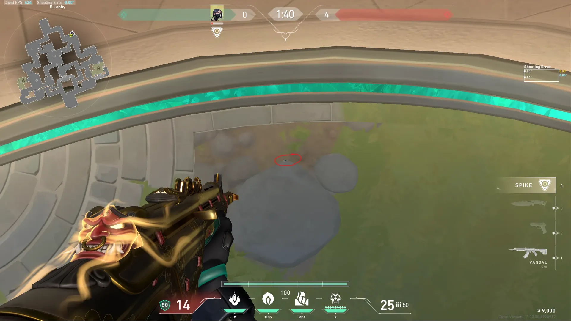 Viper Snake Bite on Summit Attack Site B — step 3 of 5: Aim — line up the shot