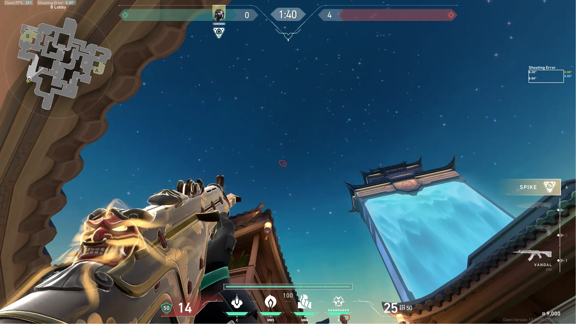 Viper Snake Bite on Summit Attack Site B — step 4 of 5: Aim — line up the shot