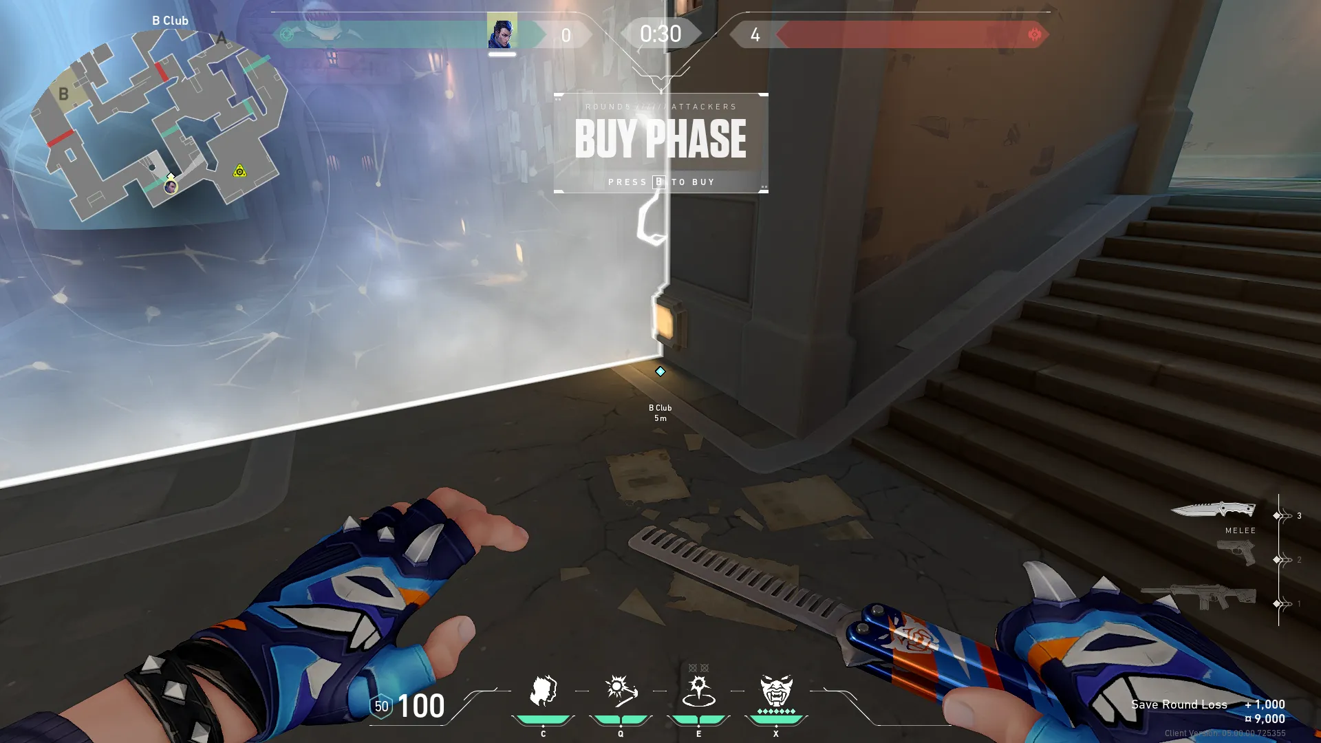 Yoru Gatecrash on Pearl Attack Site B — step 1 of 3: Position — where to stand