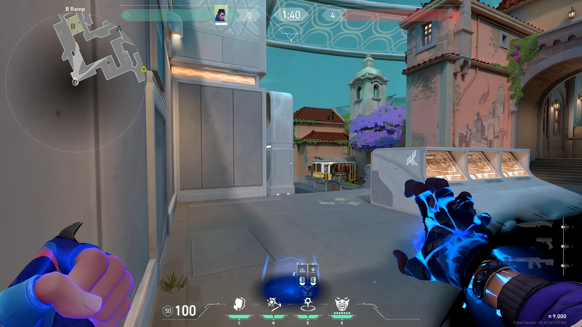 Yoru Gatecrash on Pearl Attack Site B — step 2 of 3: Aim — line up the shot