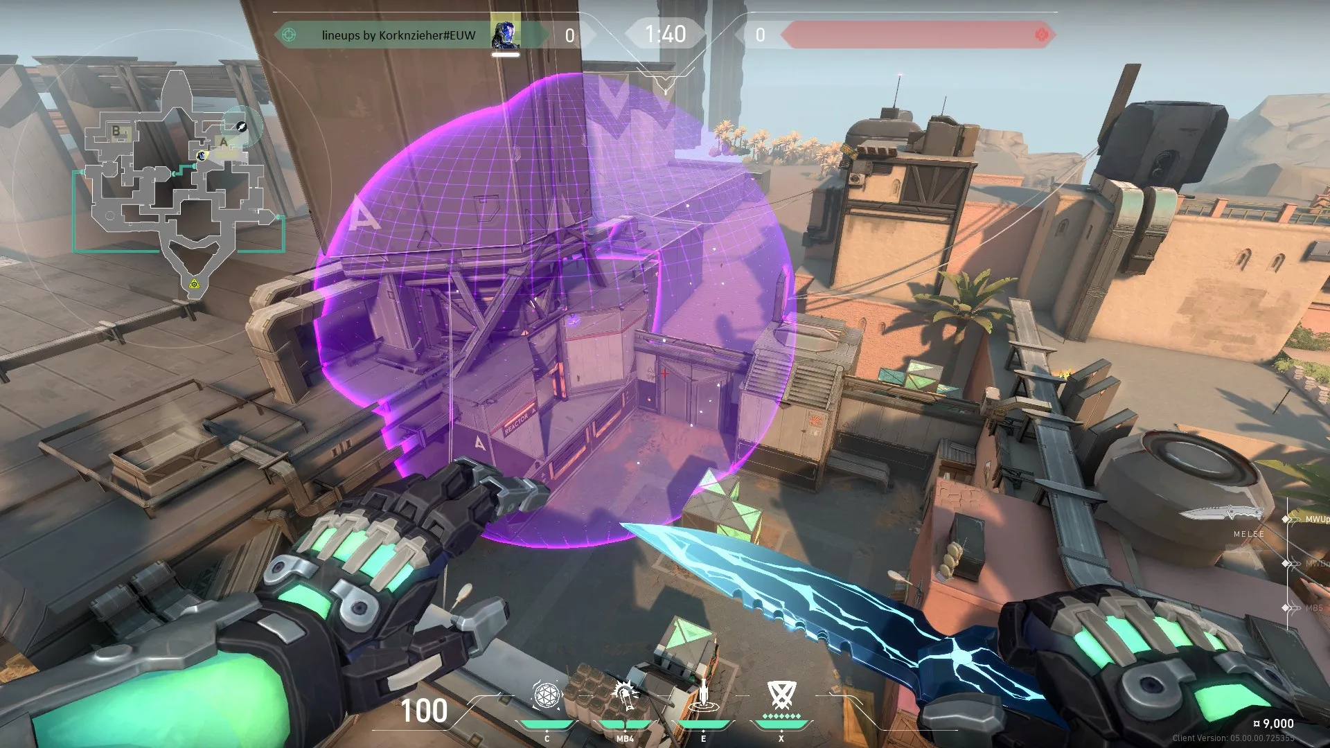 KAY/O Zero_Point on Bind Attack Site A — step 3 of 3: Result
