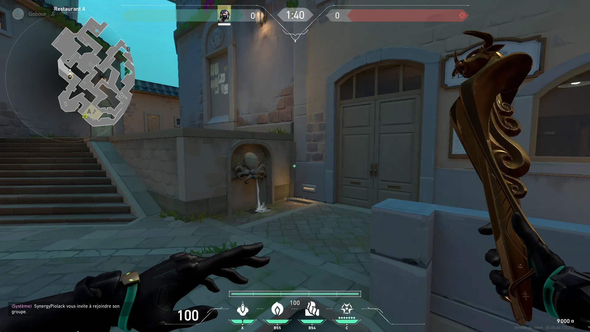 Viper Snake Bite on Pearl Attack Site A — step 1 of 3: Position — where to stand