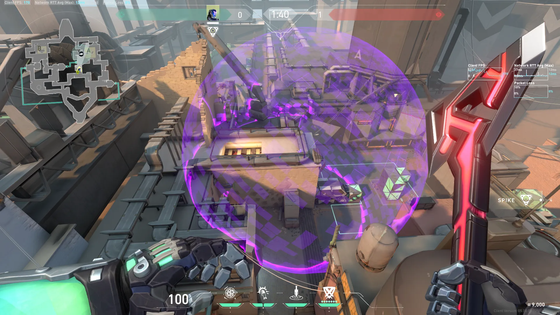KAY/O Zero_Point on Bind Attack Site A — step 3 of 3: Result