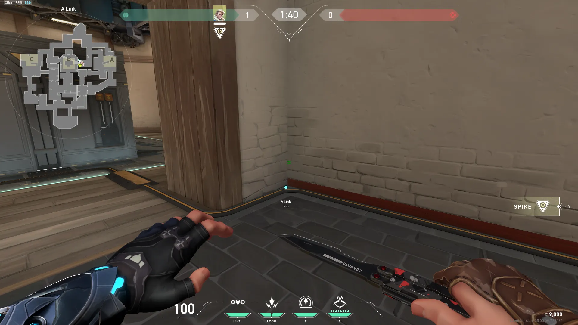 A Site God Recon for Retake — Sova lineup on Haven