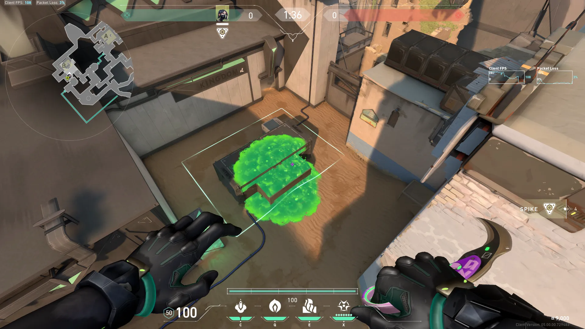 Viper Snake Bite on Bind Attack Site B — step 3 of 3: Result