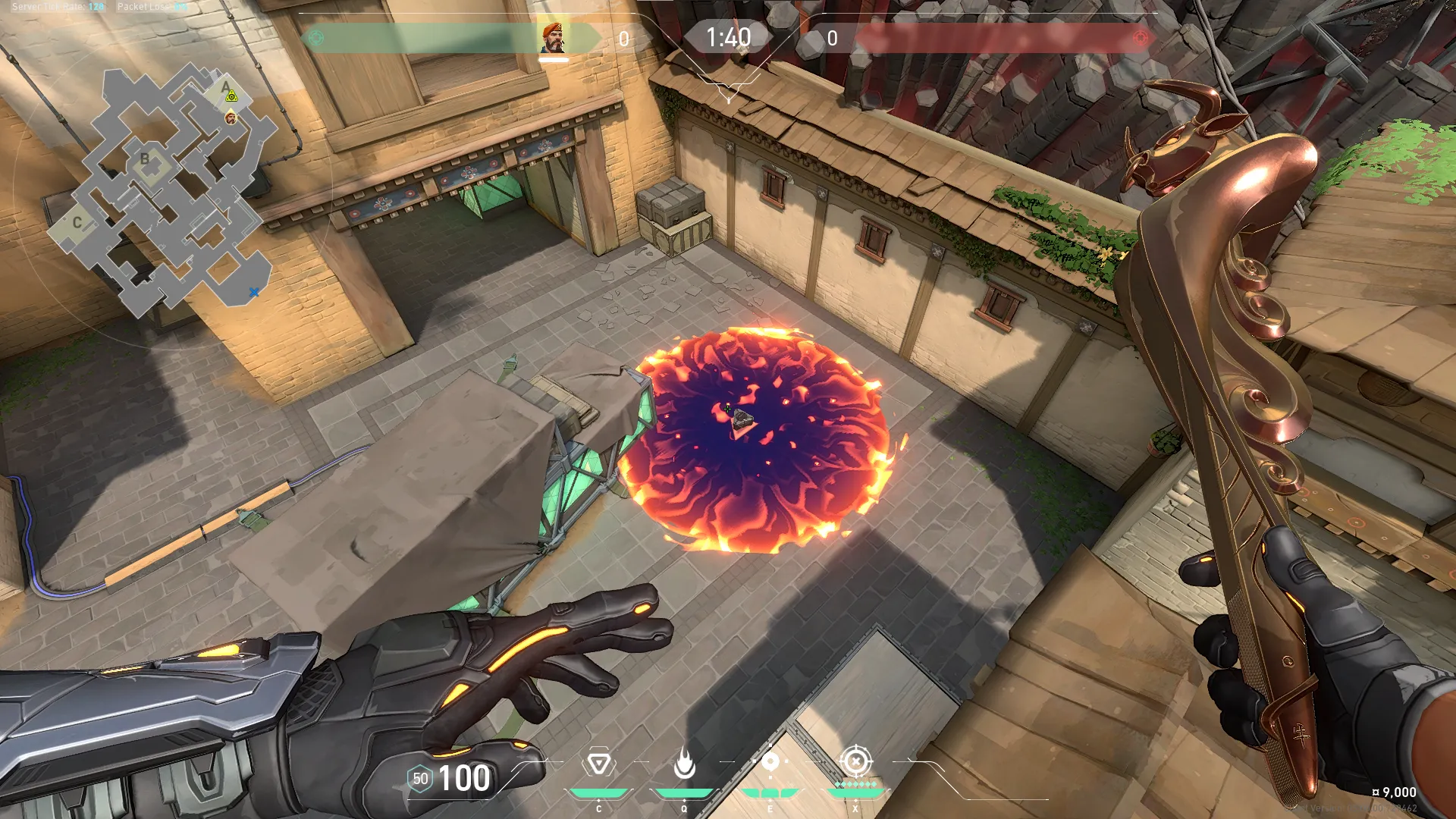 Brimstone Incendiary on Haven Attack Site A — step 3 of 3: Result