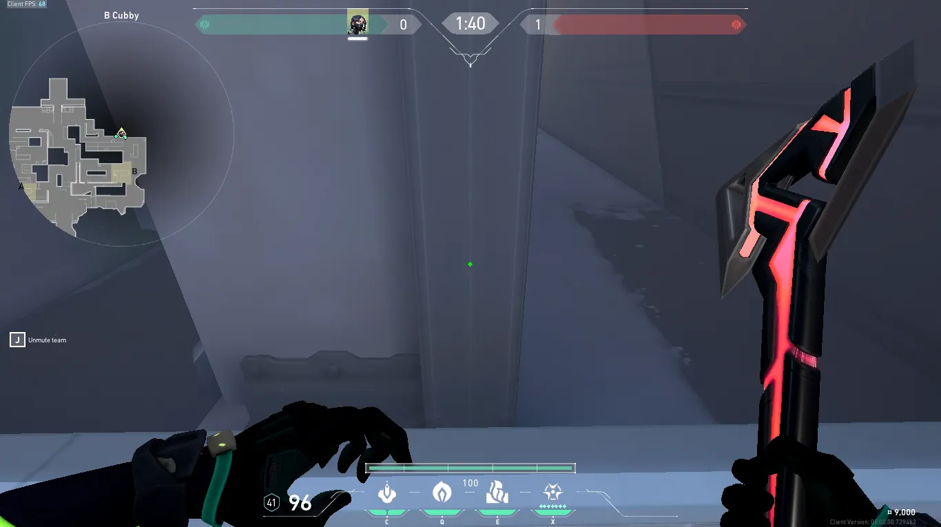 Viper Poison Cloud on Icebox Attack Site B — step 1 of 3: Position — where to stand