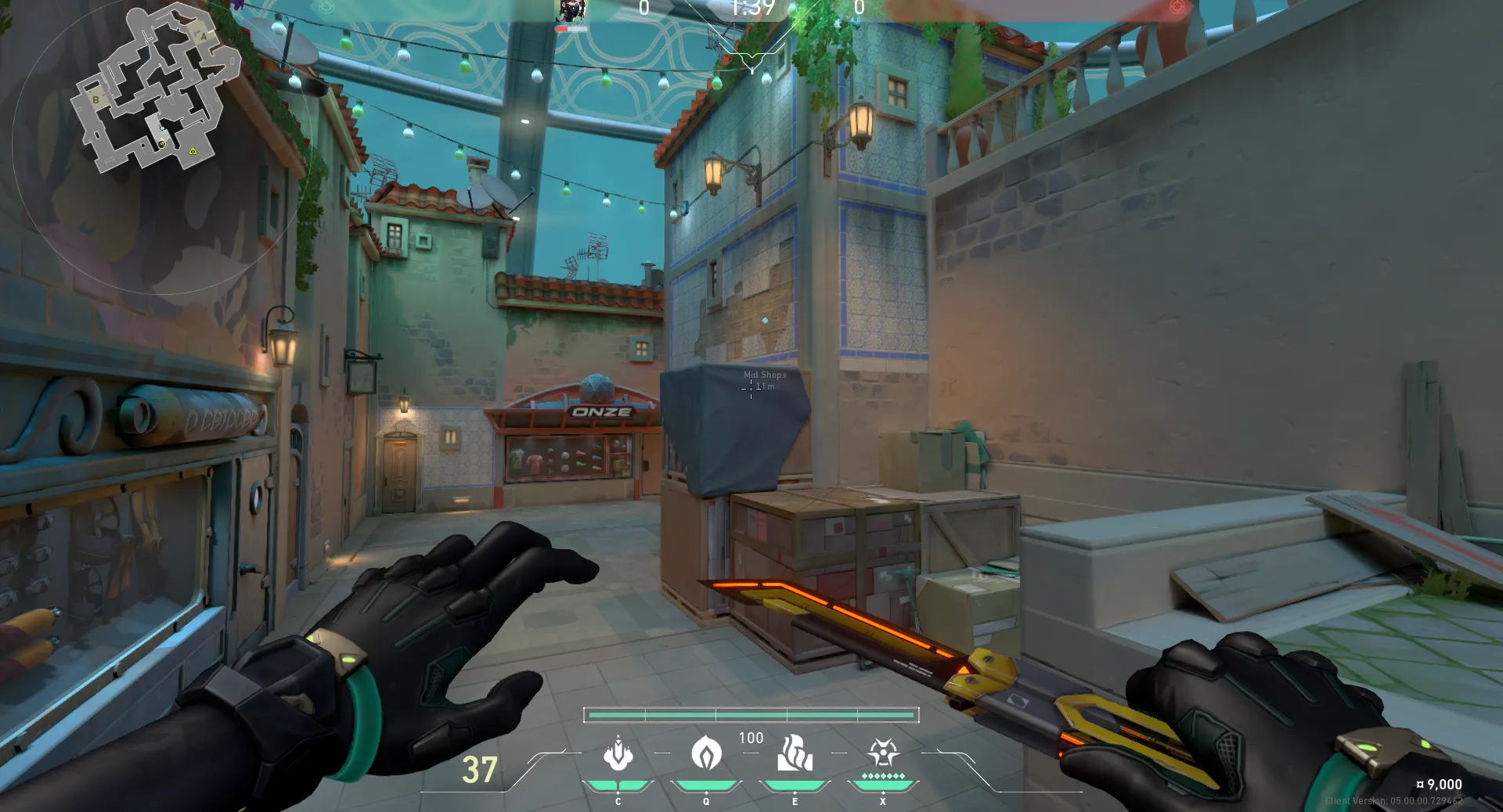 Viper Poison Cloud on Pearl Attack Site B — step 1 of 4: Position — where to stand