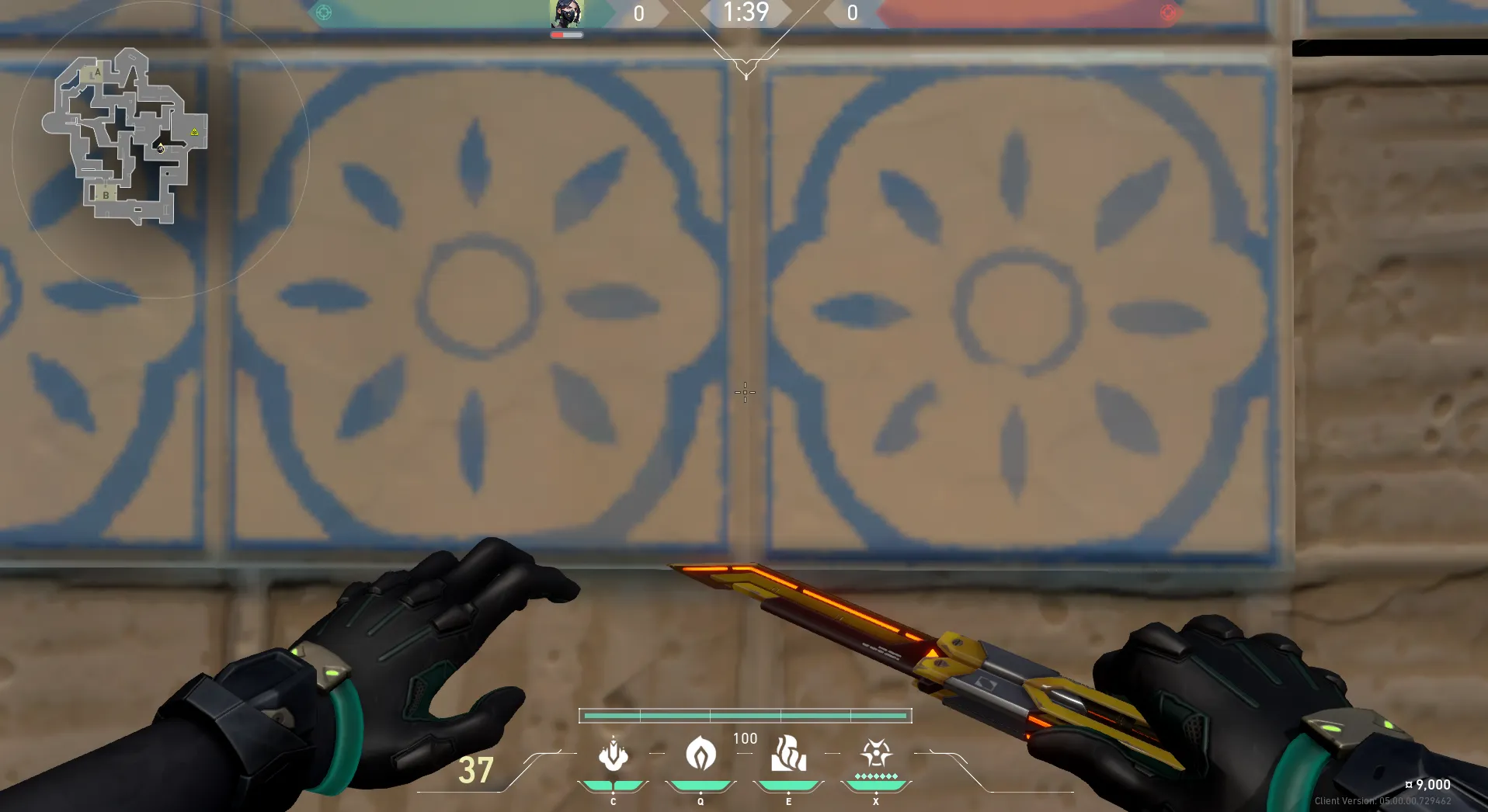 Viper Poison Cloud on Pearl Attack Site B — step 2 of 4: Aim — line up the shot