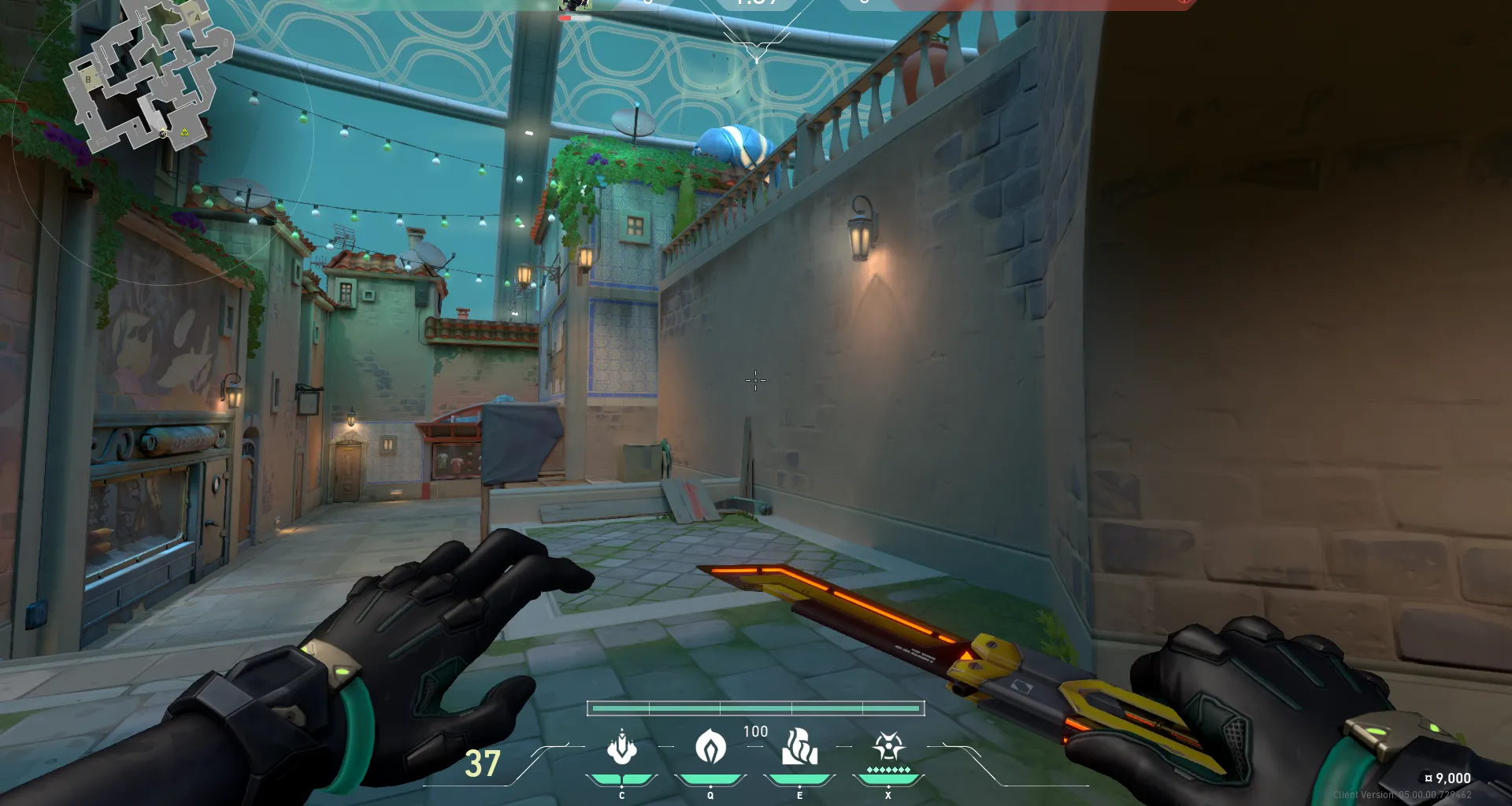 Viper Snake Bite on Pearl Attack Site B — step 1 of 4: Position — where to stand