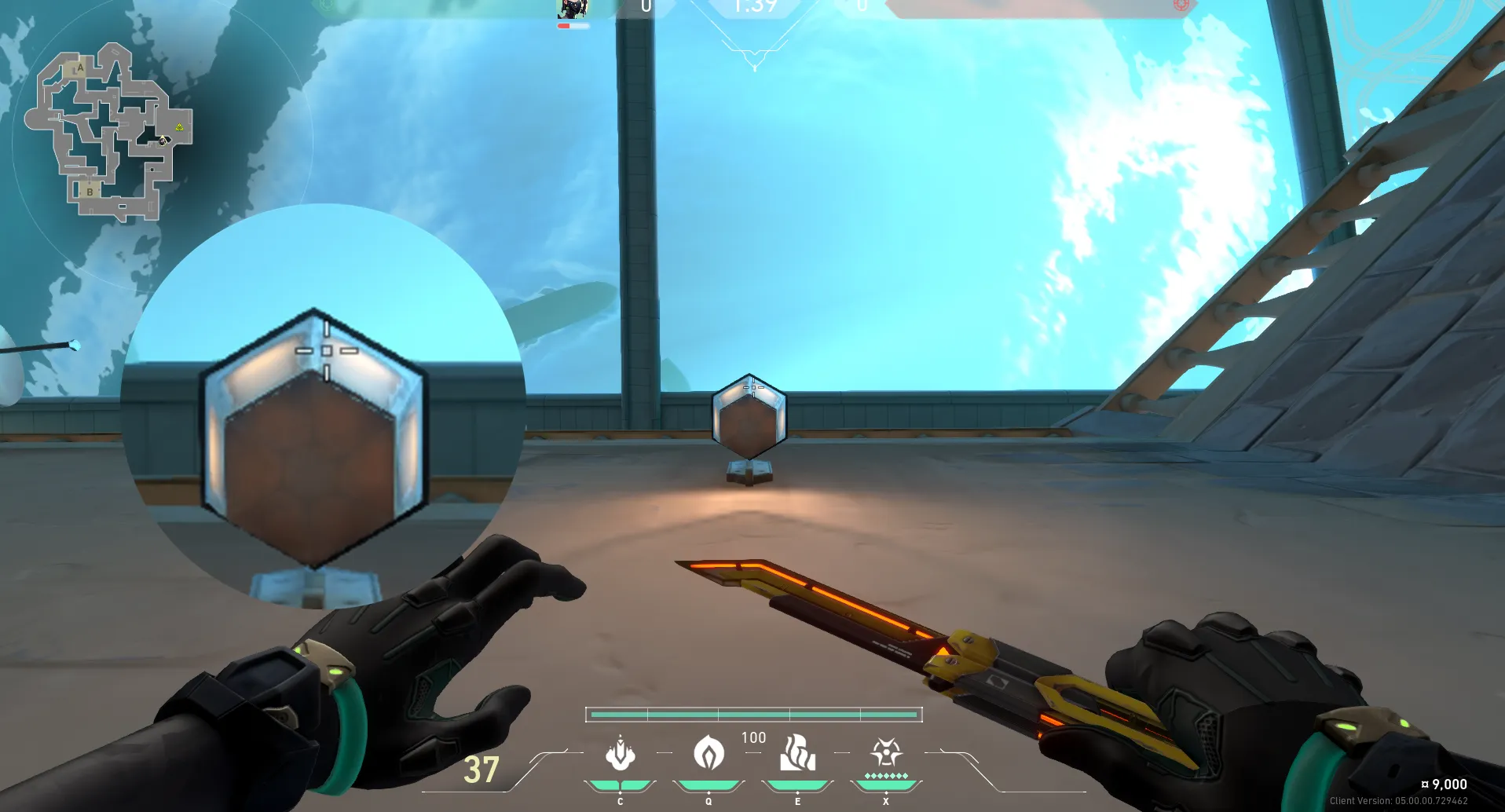 Viper Snake Bite on Pearl Attack Site B — step 2 of 4: Aim — line up the shot