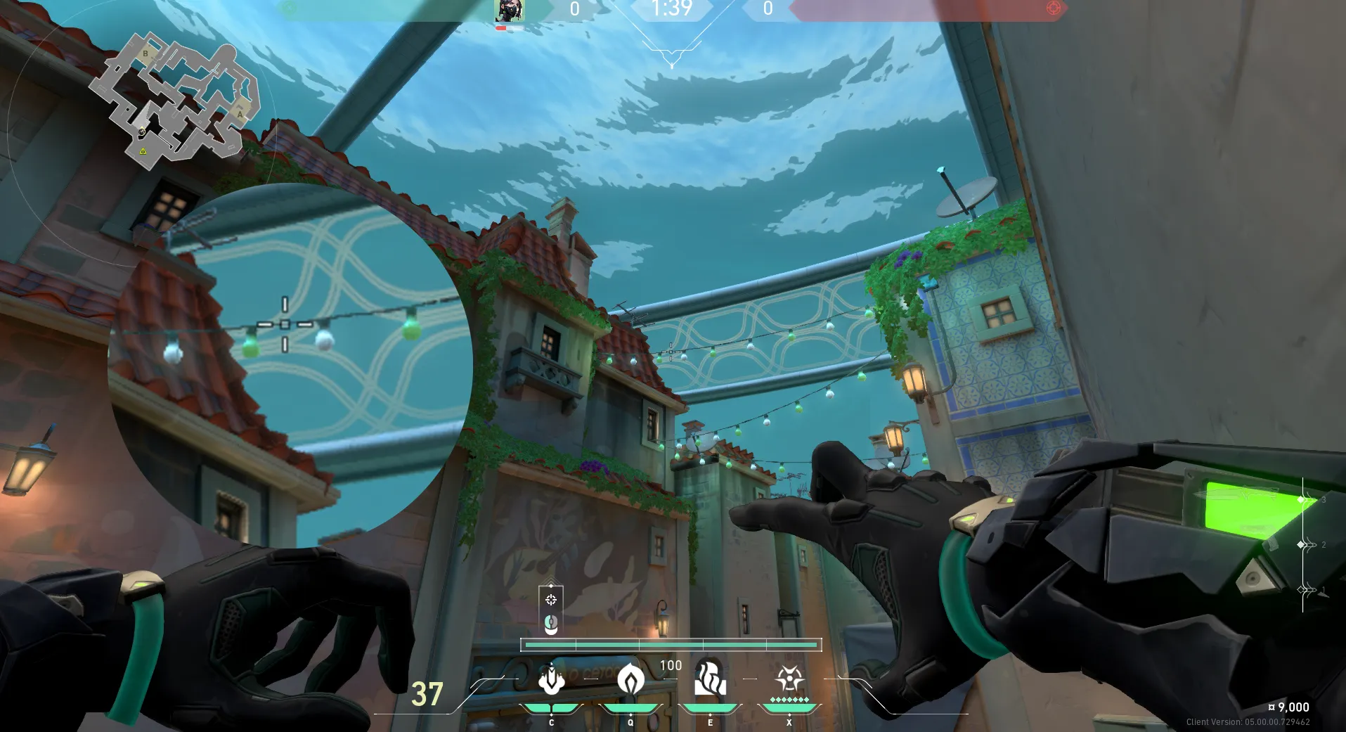 Viper Snake Bite on Pearl Attack Site B — step 3 of 4: Aim — line up the shot