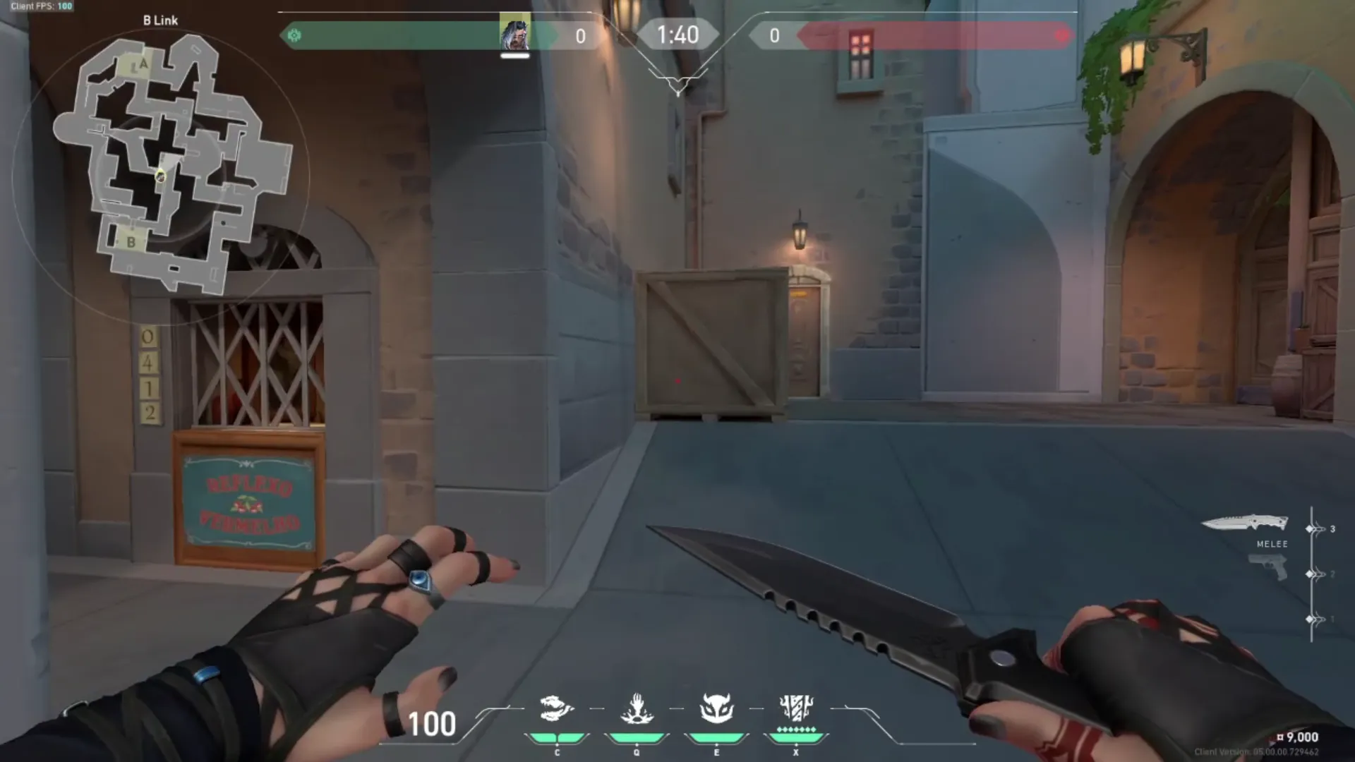 Fade Haunt on Pearl Defense Site B — step 1 of 3: Position — where to stand