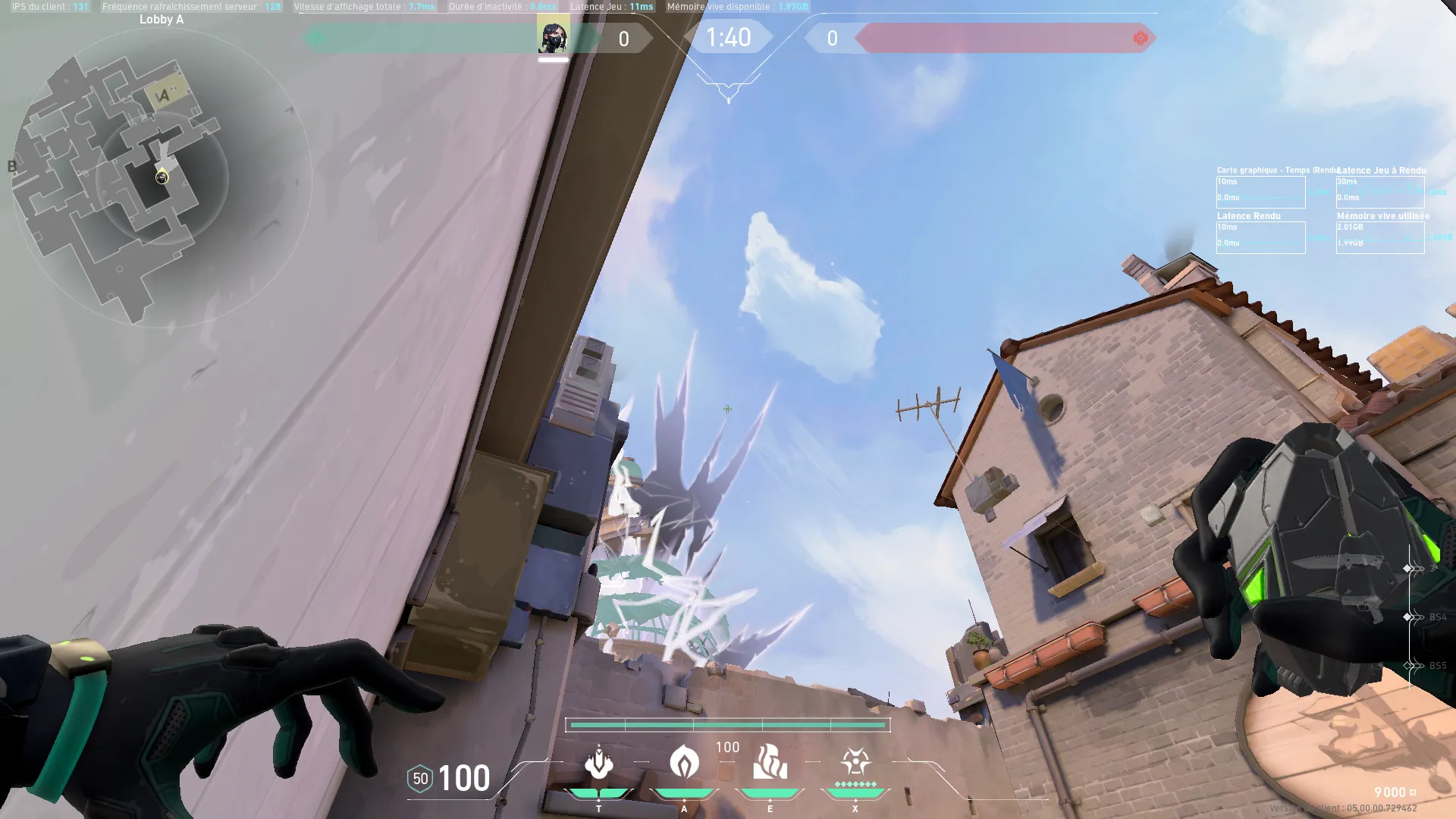 Viper Poison Cloud on Ascent Attack Site A — step 3 of 4: Aim — line up the shot