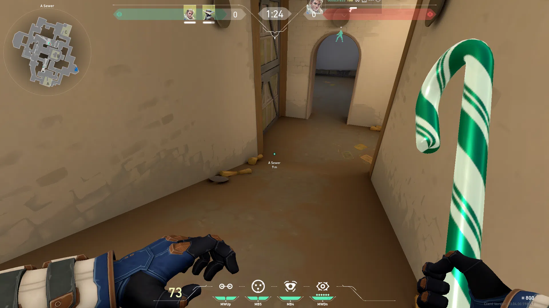 Cypher Spycam on Haven Attack Site A — step 1 of 6: Position — where to stand