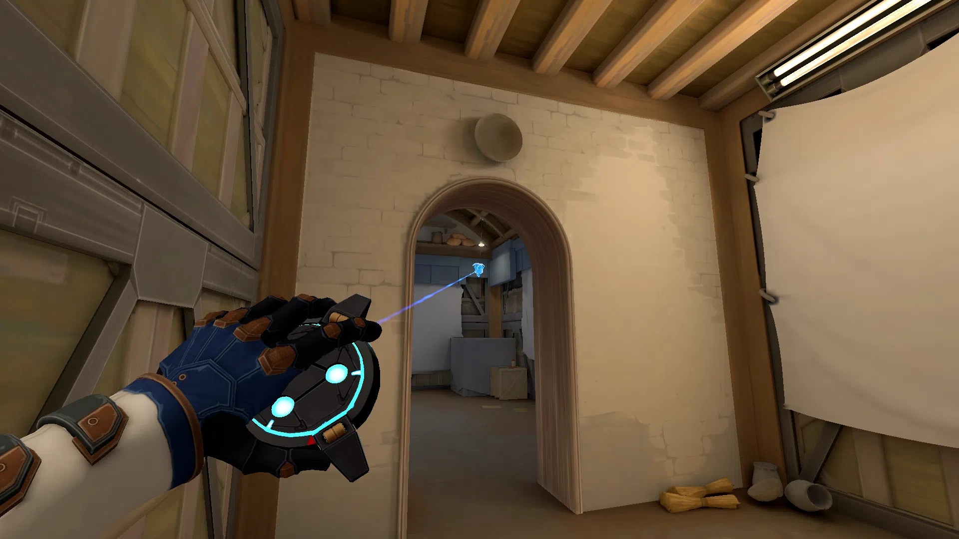 Cypher Spycam on Haven Attack Site A — step 2 of 6: Aim — line up the shot