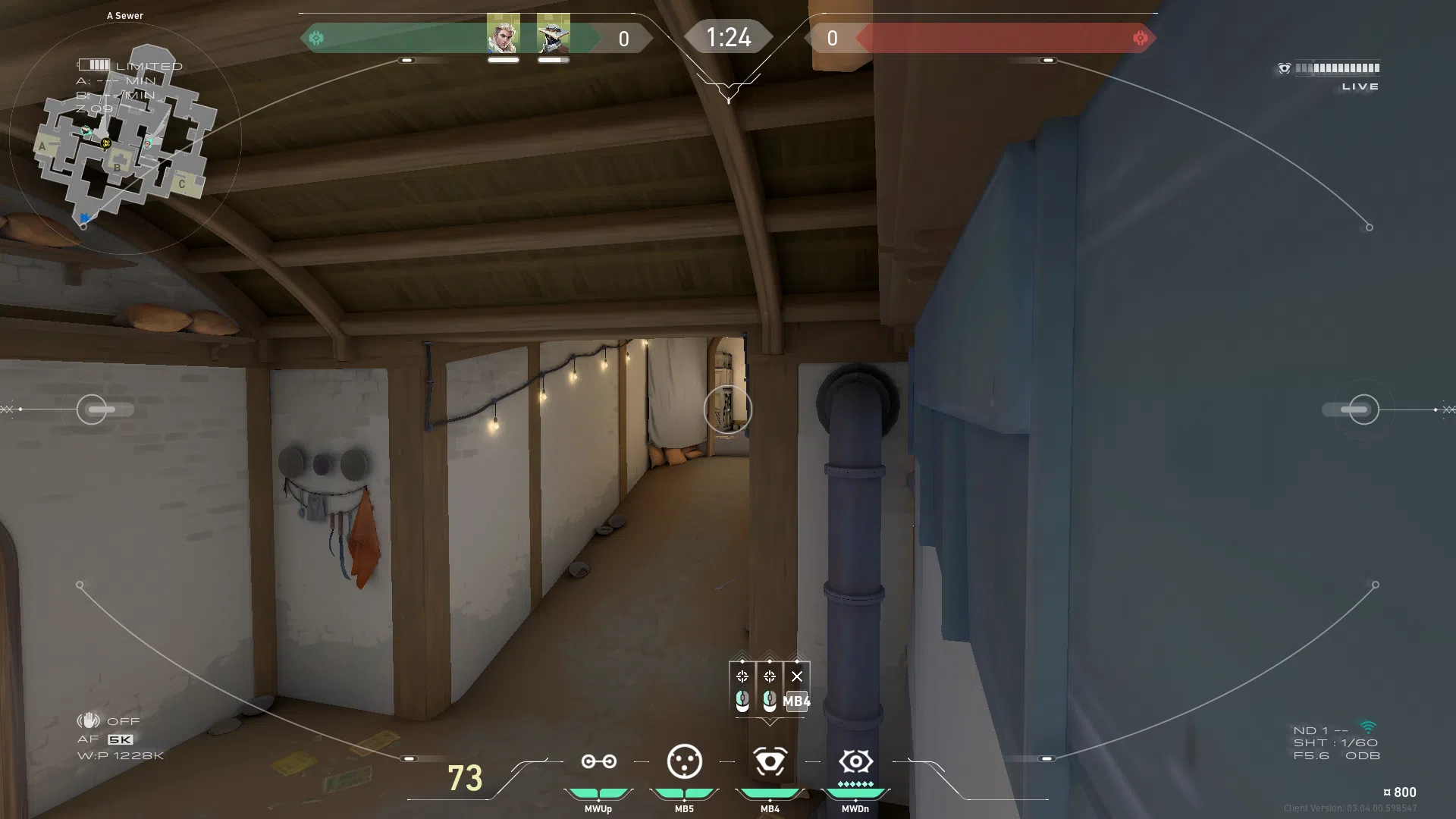 Cypher Spycam on Haven Attack Site A — step 3 of 6: Aim — line up the shot
