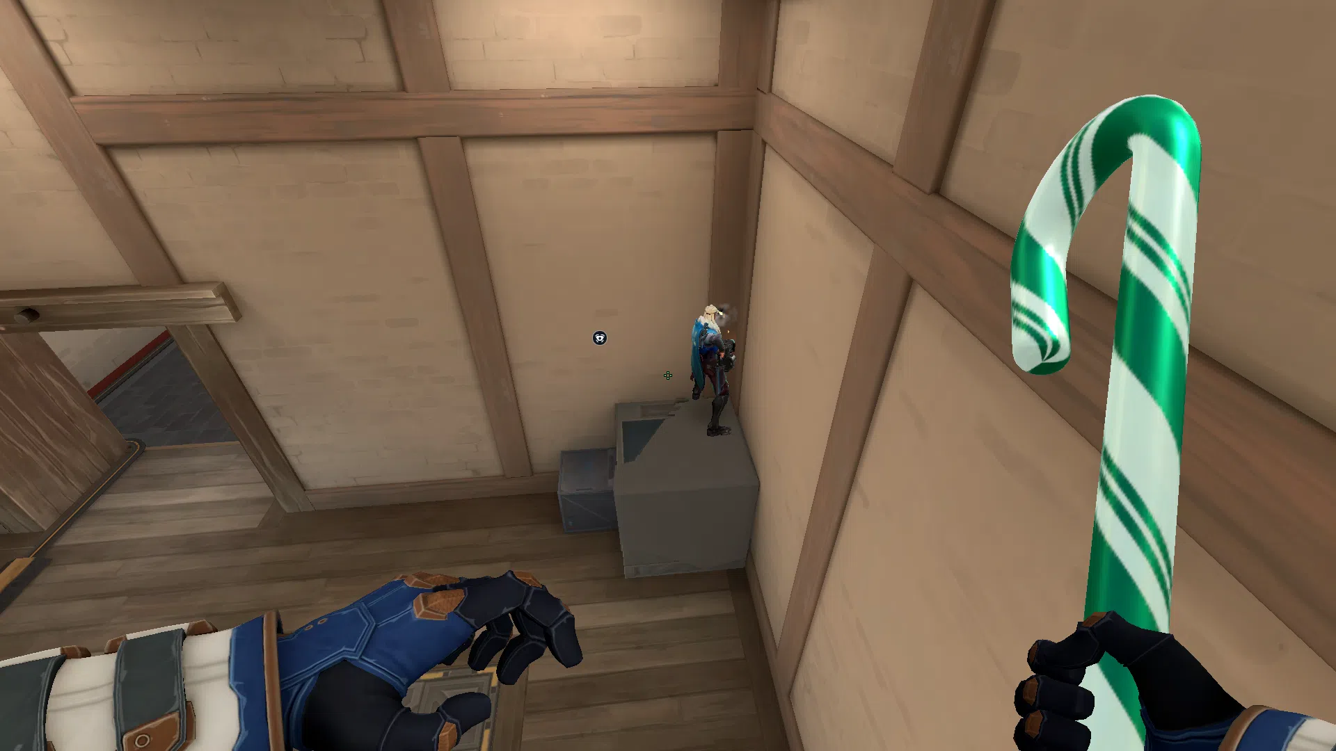 Cypher Spycam on Haven Attack Site A — step 4 of 6: Aim — line up the shot