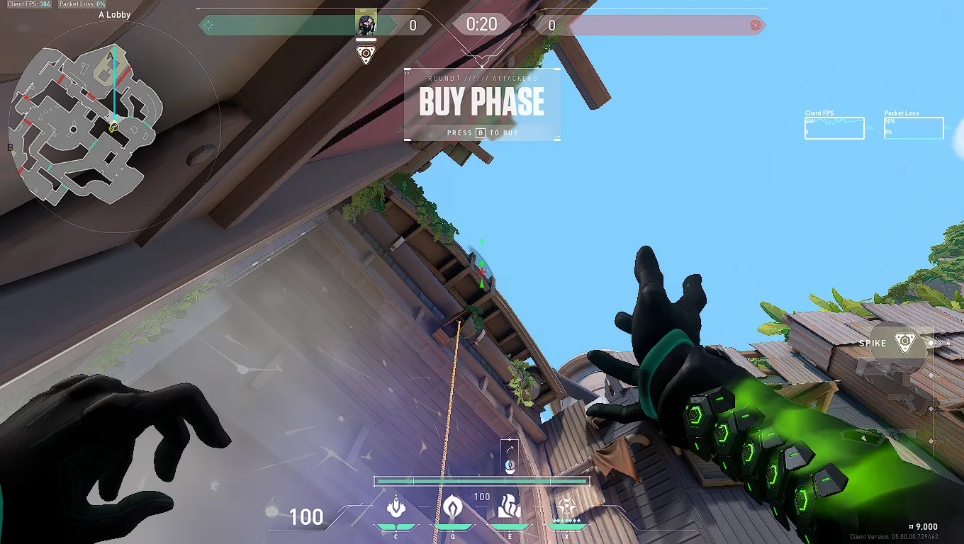 Viper Toxic Screen on Breeze Attack Site A — step 2 of 3: Aim — line up the shot