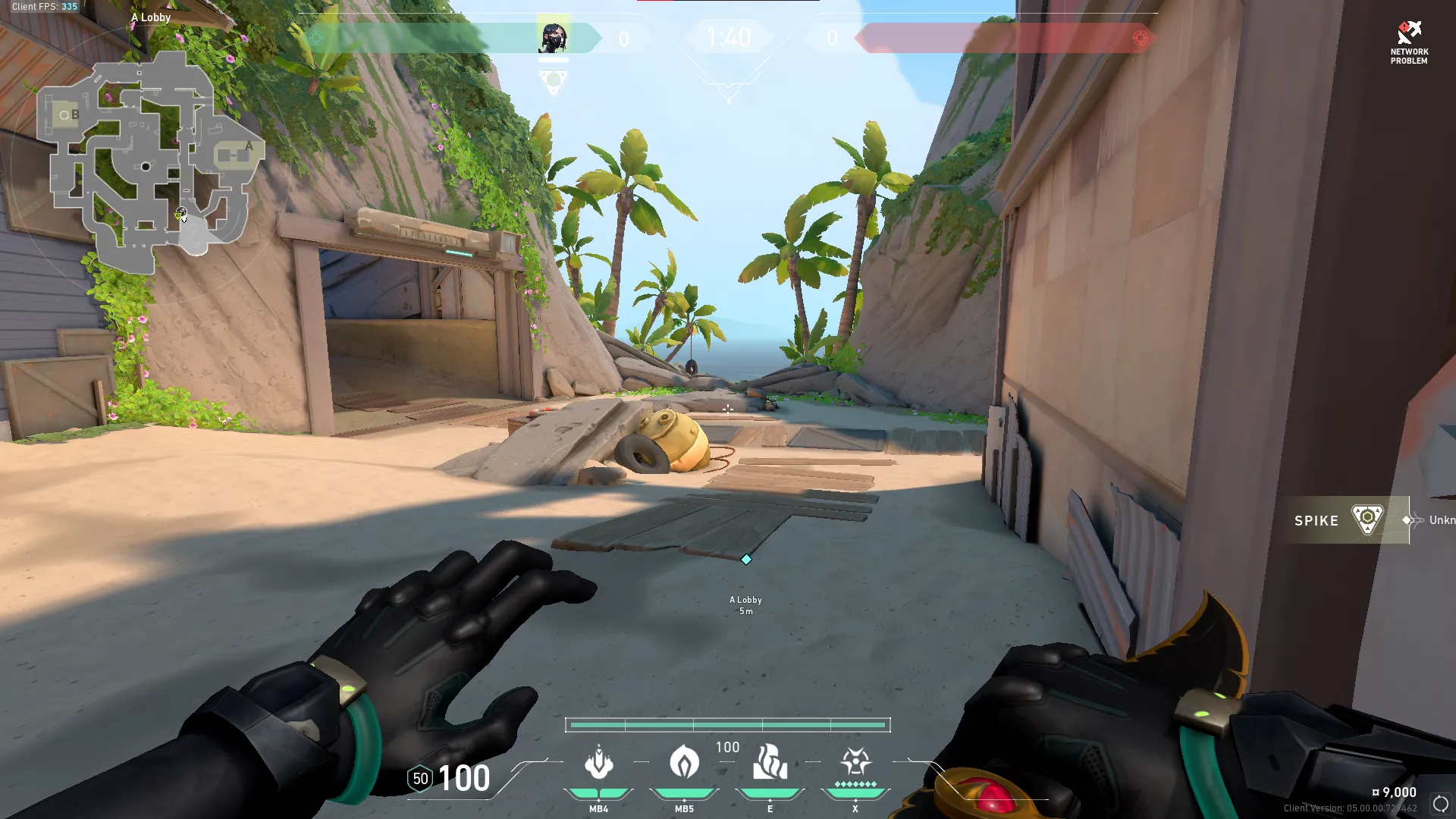Viper Snake Bite on Breeze Attack Site A — step 1 of 3: Position — where to stand