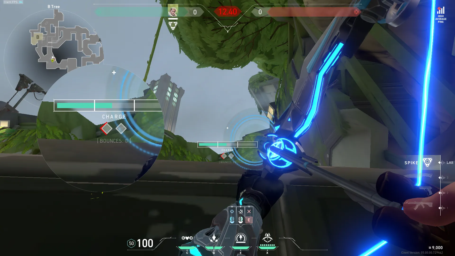Sova Recon Bolt on Fracture Attack Site B — step 3 of 4: Aim — line up the shot