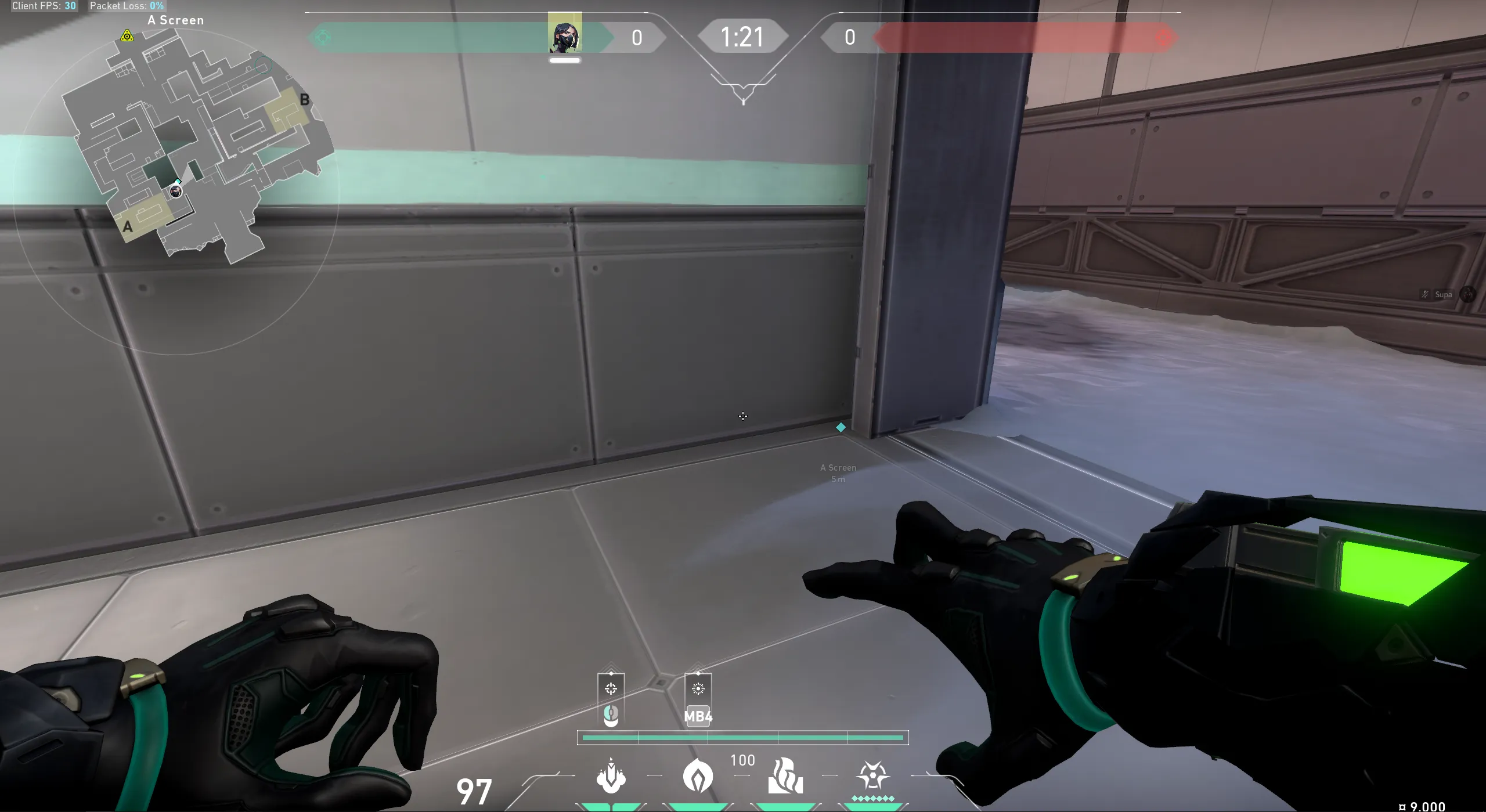 Viper Snake Bite on Icebox Defense Site A — step 1 of 3: Position — where to stand