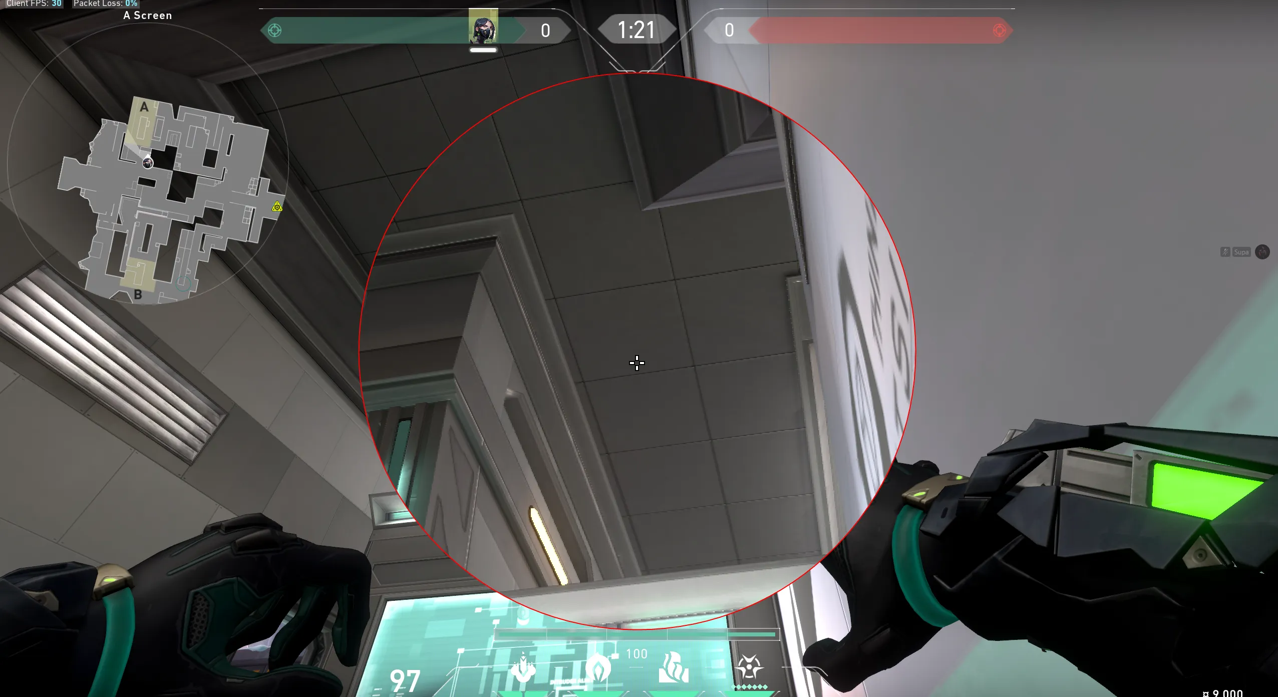 Viper Snake Bite on Icebox Defense Site A — step 2 of 3: Aim — line up the shot